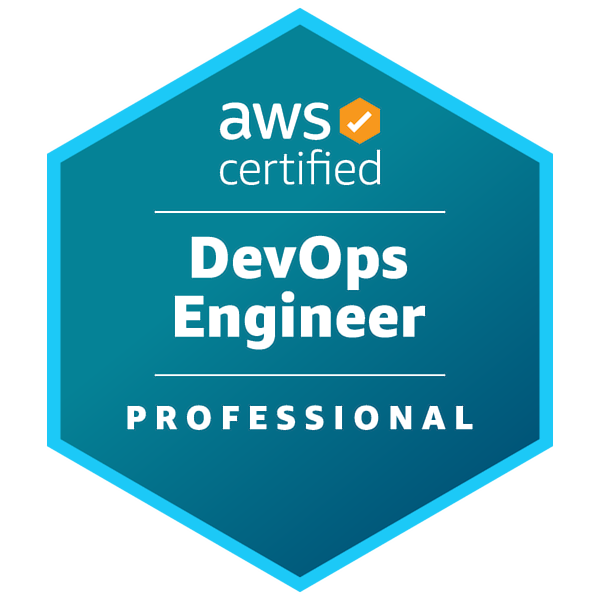 AWS Certified DevOps Engineer Professional badge